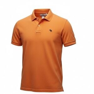 Y2k Vintage Abercrombie Men's Large Muscle Preppy Grungecore Classic Polo Shirt